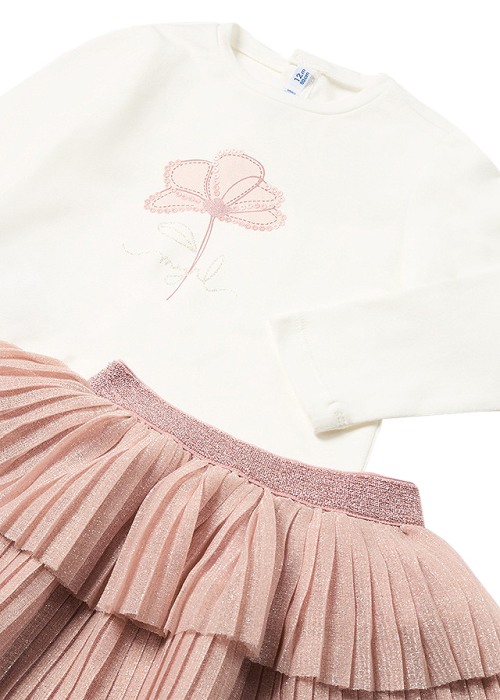 Set 3 piese - Fusta+bluza+jacheta [4]