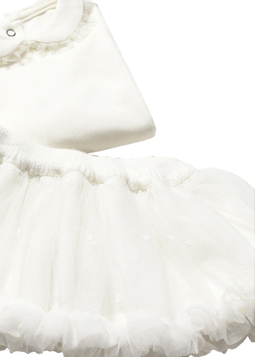 Set 3 piese - Fusta+body+jacheta - Mayoral [4]