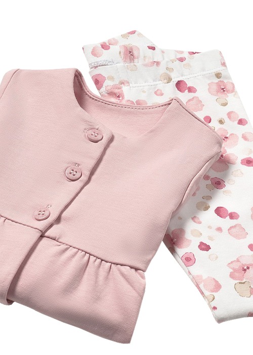 Set 3 piese - Jacheta+tricou+pantaloni - Mayoral 2-4 luni [5]