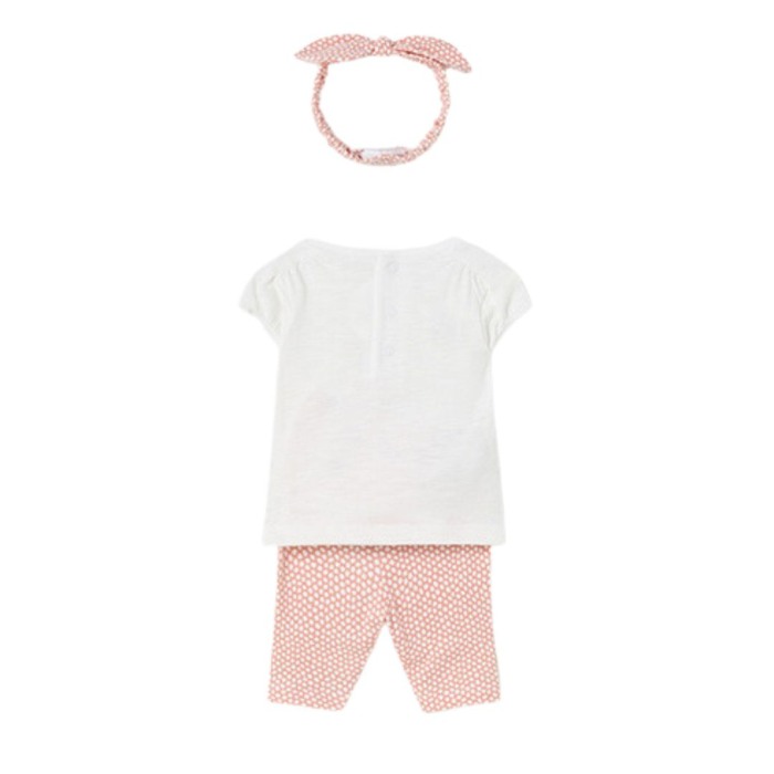 Set 3 piese Pisicata din bumbac sustenabil pentru nou-nascut - Mayoral 12 lui [4]