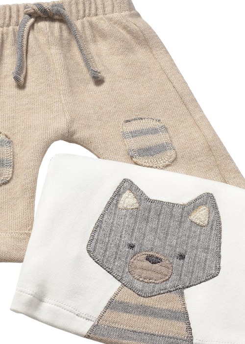 Set 3 piese - Pulover cu gluga+bluza+pantaloni [5]