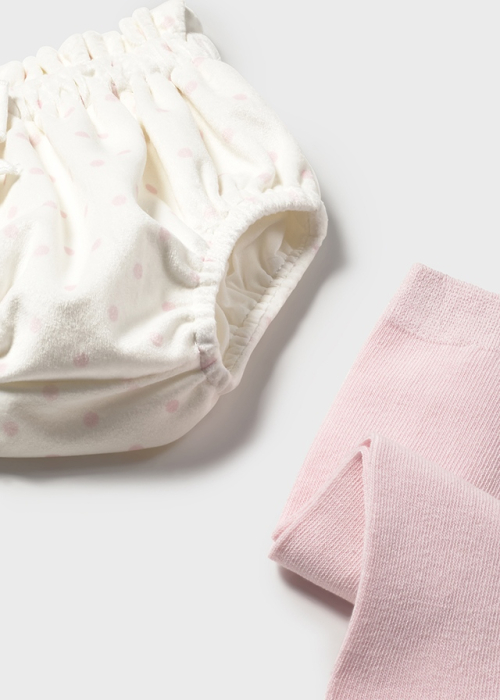 Set 3 piese - Salopeta+bluza+jacheta - Roz [4]