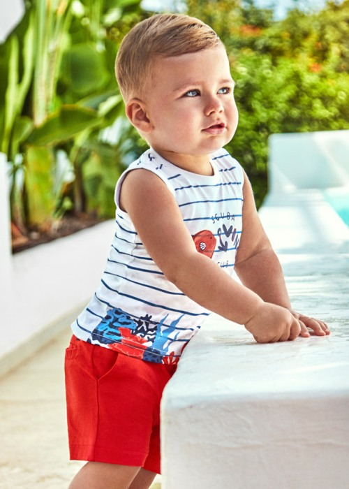 Set 3 piese - Tricou+maiou+pantaloni scurti - Mayoral 36 luni [5]