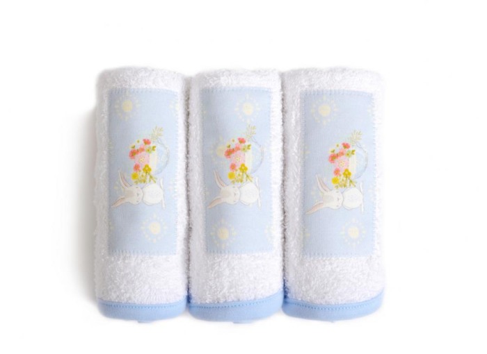 Set 3 prosopele Blue Cottontail [2]