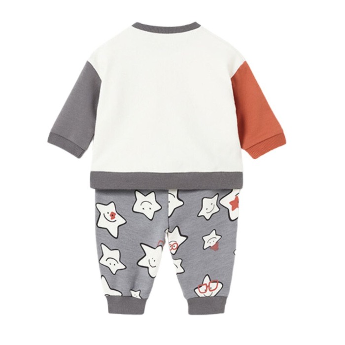 Set 4 piese Stelute bumbac BCI nou-nascut - Mayoral  18 luni (86 cm) [3]