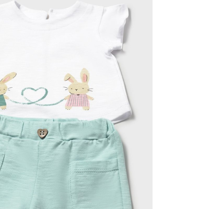Set 4 piese - Tricou si pantaloni scurti, fete - Mayoral [5]