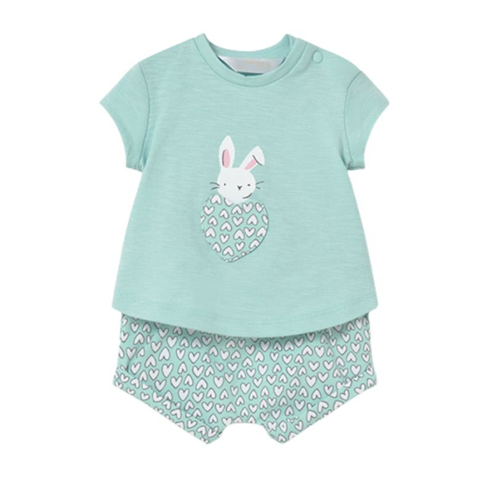 Set 4 piese - Tricou si pantaloni scurti, fete - Mayoral [3]