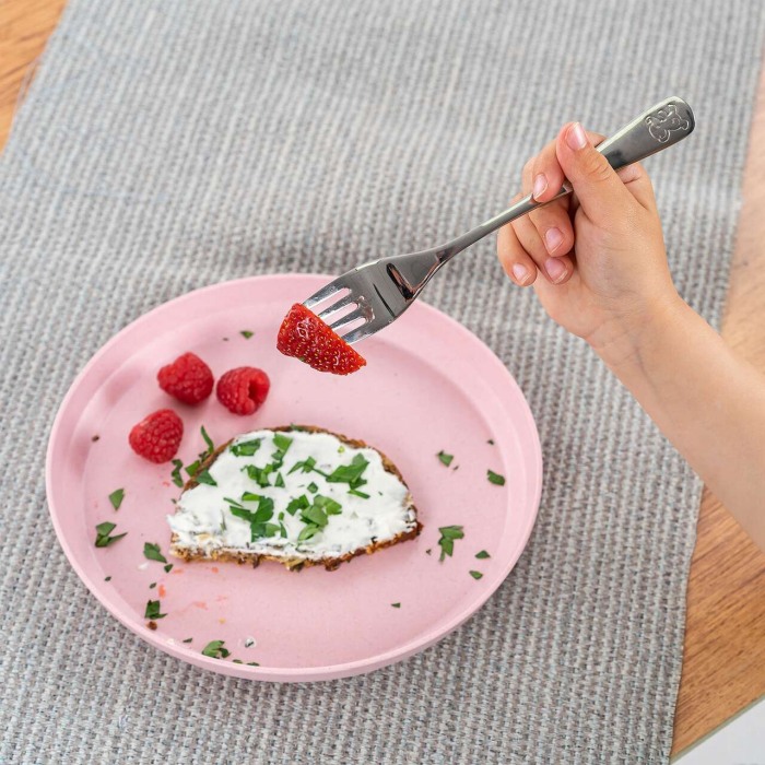 Set 4 tacamuri pentru copii, din otel inoxidabil cromat, Reer 22238 [7]