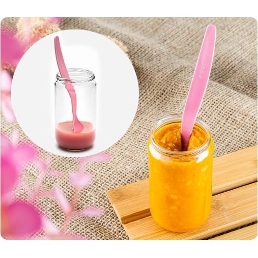 Set 5 lingurite hranire bebelusi, flexibile, cu maner anatomic, 3+ luni, Reer BabySpoon 23022 [3]