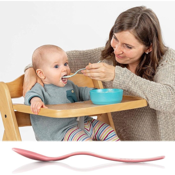 Set 5 lingurite hranire bebelusi, flexibile, cu maner anatomic, 3+ luni, Reer BabySpoon 23022 [7]