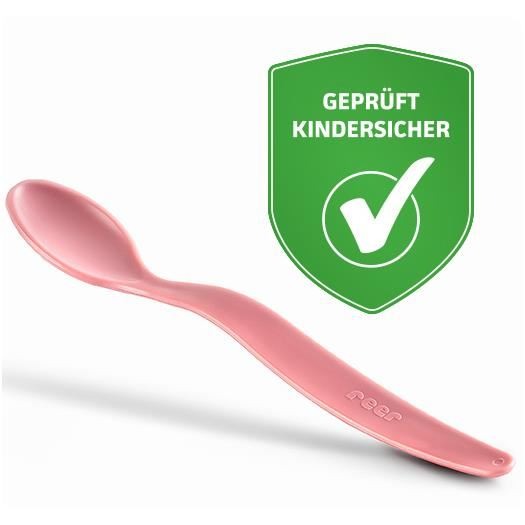 Set 5 lingurite hranire bebelusi, flexibile, cu maner anatomic, 3+ luni, Reer BabySpoon 23022 [4]