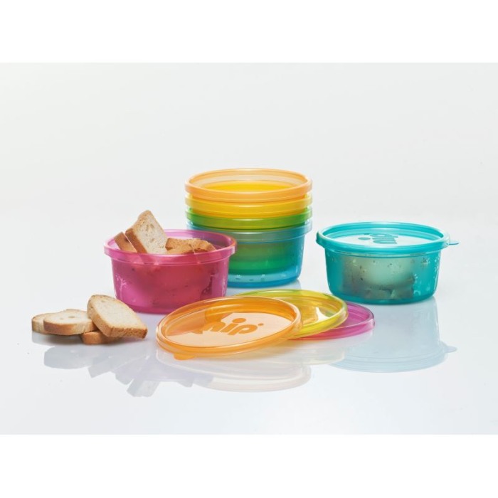 Set 6 boluri cu capac pentru alimente 0+ Nip 37063 [5]