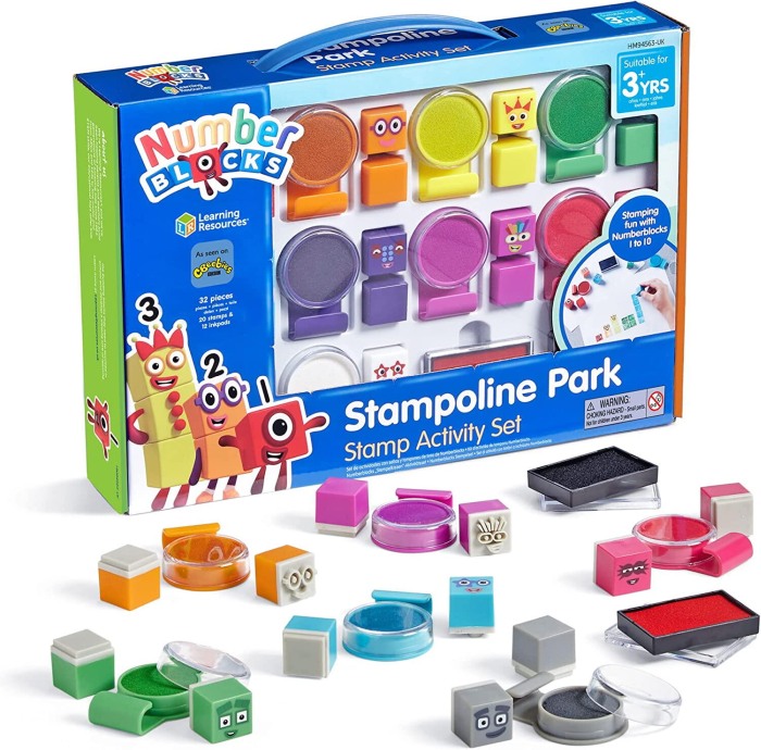 Set activitati cu stampile - Numberblocks [2]