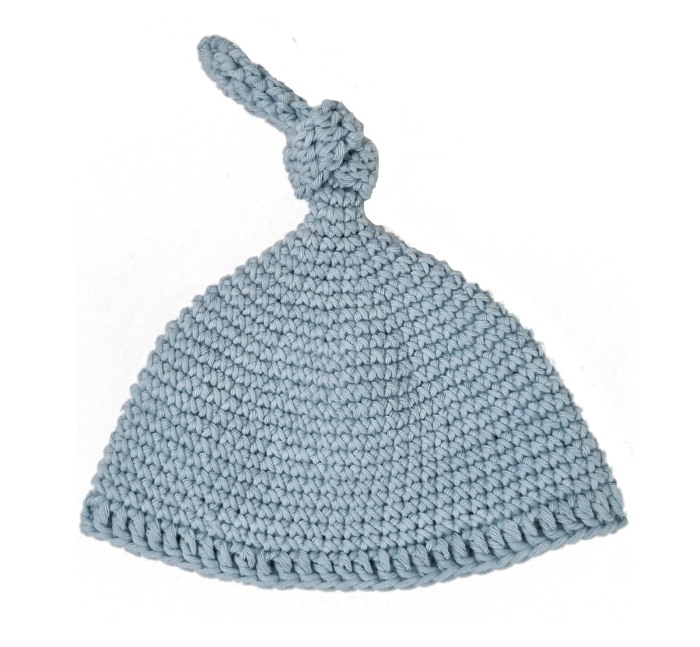 Set - Caciulita cu mot si botosi - Bleu - Maimutzeria Tiarra [4]