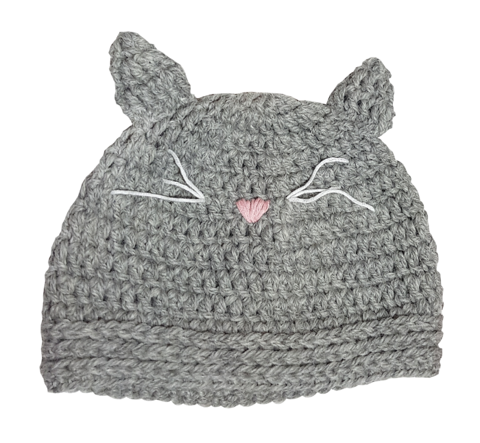 Set - Caciulita si botosi - Pisicuta gri - Maimutzeria Tiarra 0-6 luni [2]