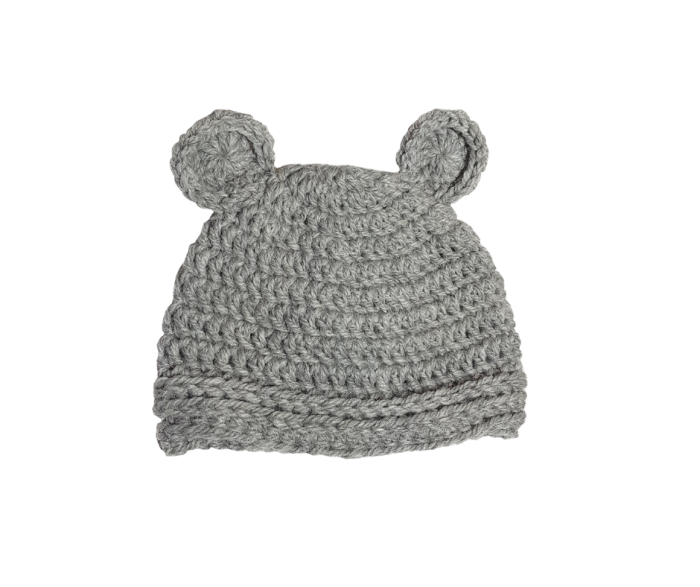 Set - Caciulita si botosi - Ursulet gri - Maimutzeria Tiarra 0-6 luni [2]