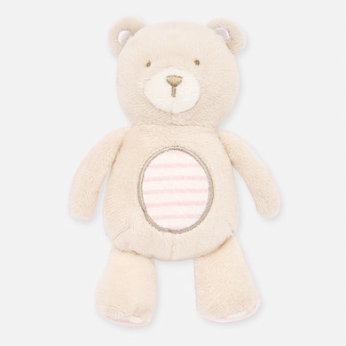 Set cadou - muselina, bavetica si ursulet - bleu [5]