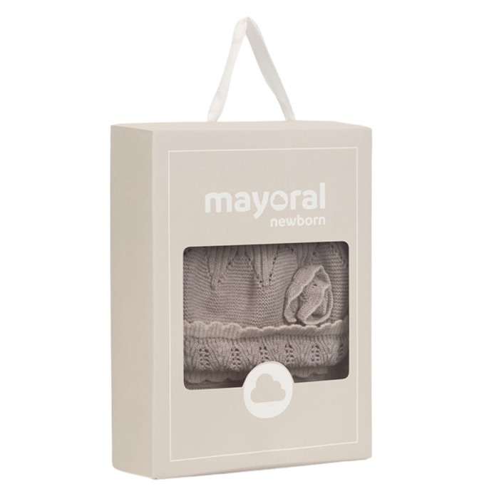 Set Capucino caciula si manusi pentru  - Mayoral   18 luni [3]