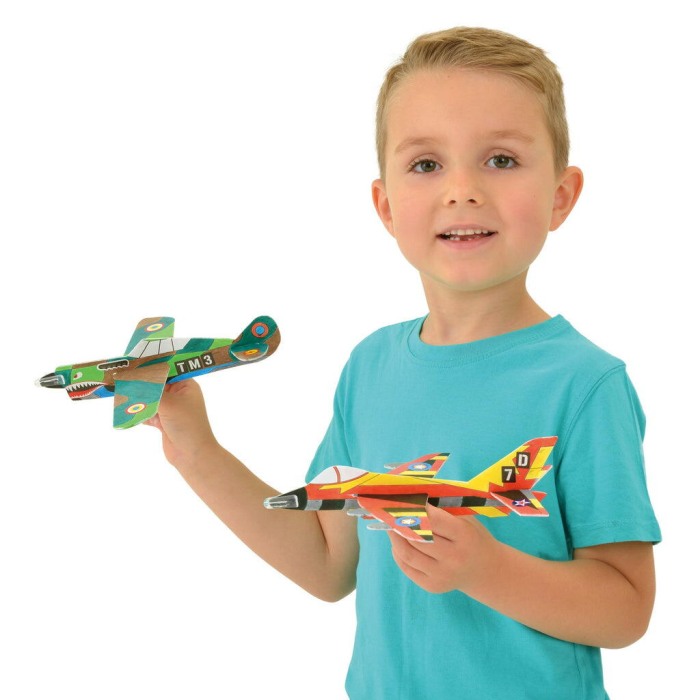 Set creativ - Avioane din spuma [2]