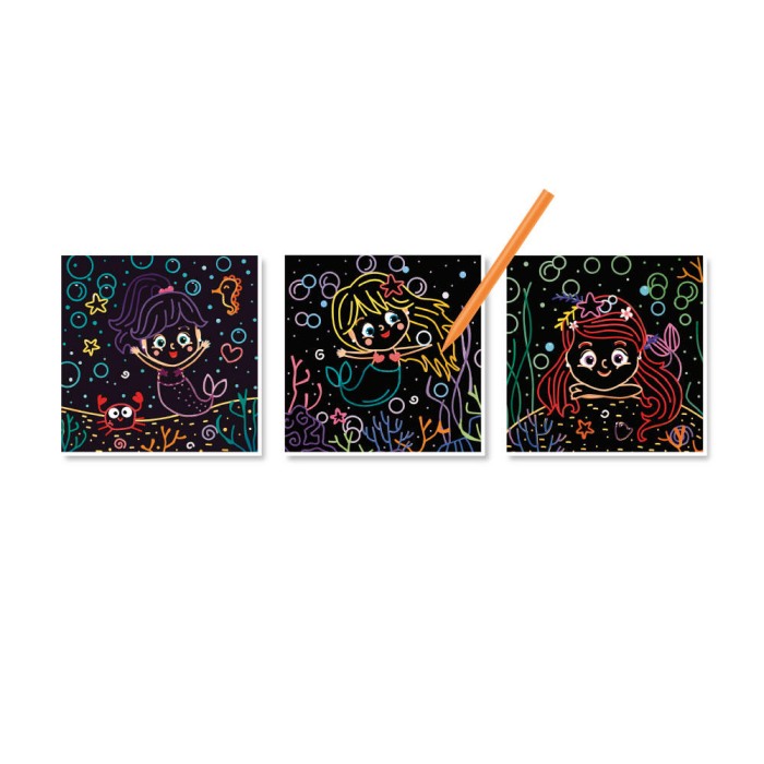 Set creativ de razuit - Sirene [4]