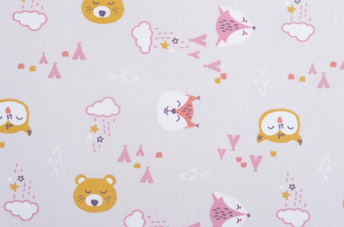 Set cuvertura+ 2 cearceafuri Lilac Forest [8]