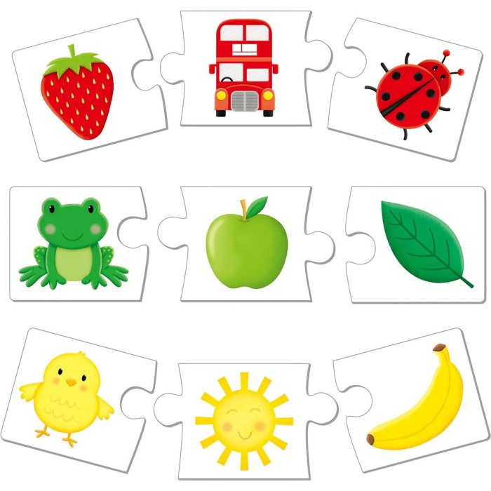 Set de 6 puzzle-uri - Lumea culorilor [3]