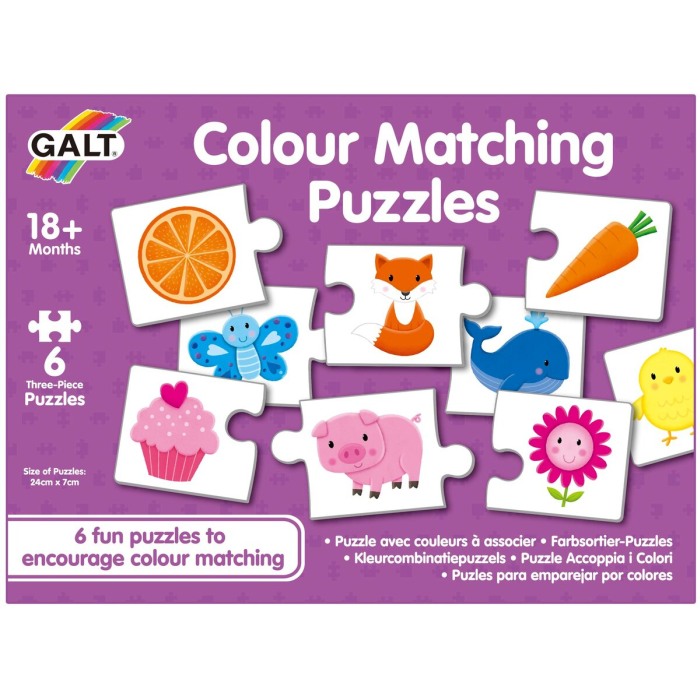 Set de 6 puzzle-uri - Lumea culorilor [2]