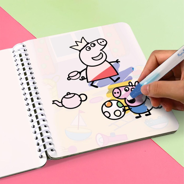 Set de colorat cu apa - Peppa Pig [7]