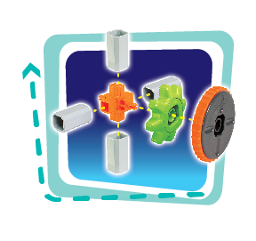 Set de constructie 3 in 1 STEM - Atelierul de vehicule [5]