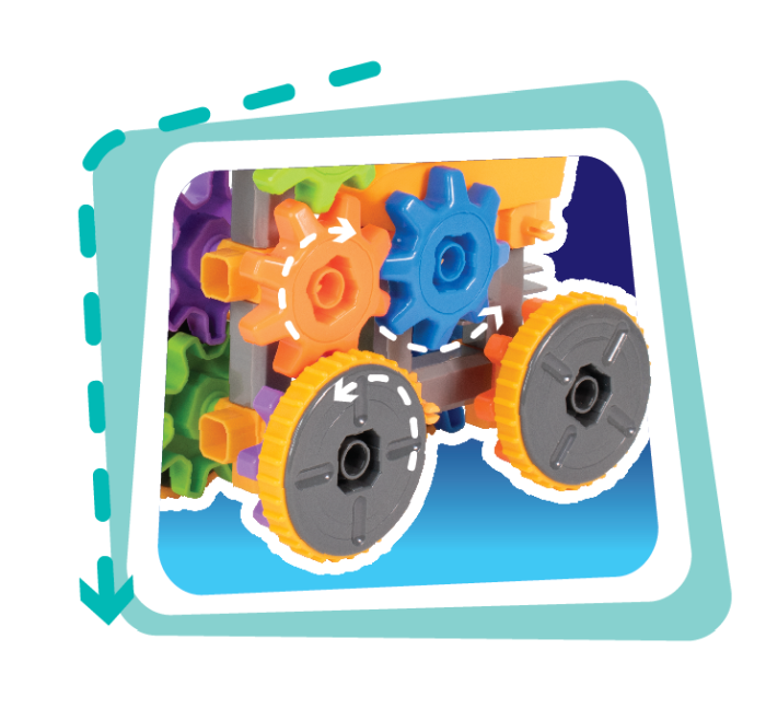 Set de constructie 3 in 1 STEM  - Robotel & masinute saniter [2]