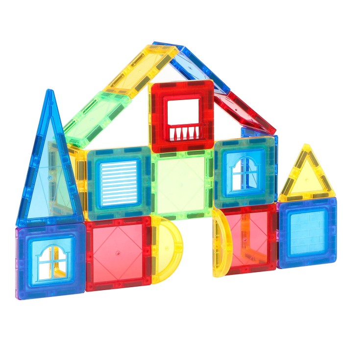 Set de constructie magnetic 3D - 60 piese [2]