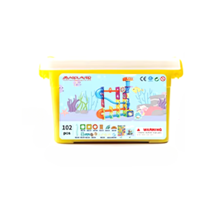 Set de constructie magnetic - Marble Run (102 piese) [3]