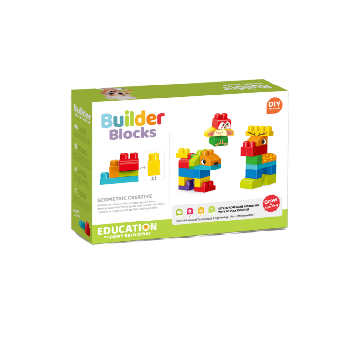 Set de constructie STEAM - Animalute haioase (44 piese) [3]