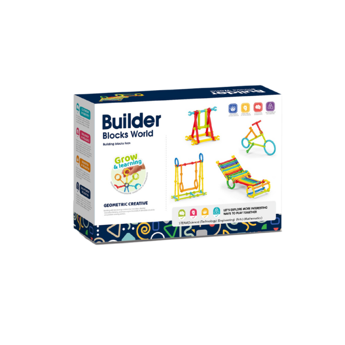 Set de constructie STEAM - Micutul inginer (210 piese) [3]