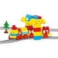 Set de constructii cu trenulet - 58 piese [2]