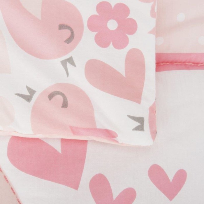 Set de pat 2 piese pentru bebelusi - Comfi-Dreams - Lovebirds - CuddleCo. [3]