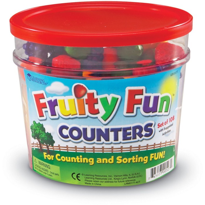 Set de sortat - Fructe (108 piese) [3]