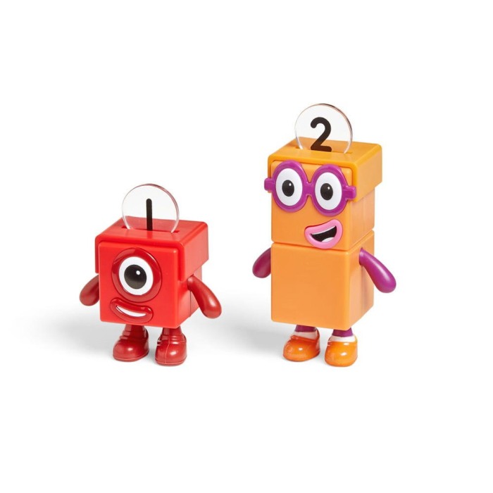 Set figurine Numberblocks - Aventuri pe bicicleta cu Unu & Doi [4]