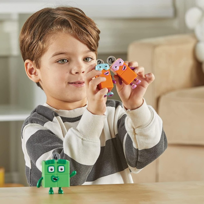 Set figurine Numberblocks - Patru & Teribilii Doi [6]