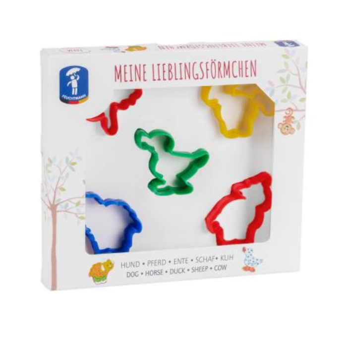Set forme pentru plastilina - Animalute de la ferma [2]