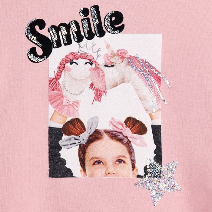 Set leggings tricot denim, fetita [3]