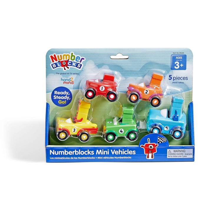 Set mini vehicule Numberblocks [9]