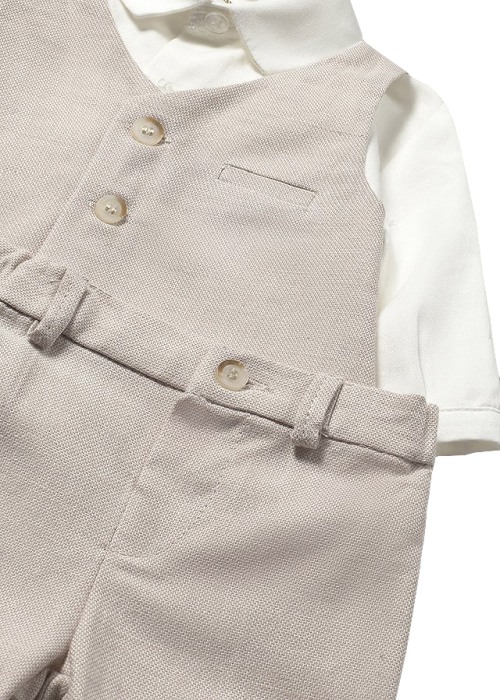 Set pantaloni scurti si camasa cu vesta - Mayoral  18 luni [3]