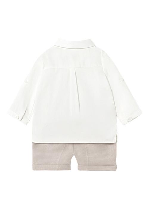 Set pantaloni scurti si camasa cu vesta - Mayoral  18 luni [2]