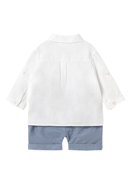Set pantaloni scurti si camasa cu vesta - Mayoral  4-6 luni [3]