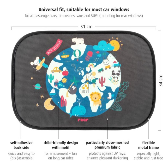 Set parasolare auto TravelKid Sun Reer 86112 [2]