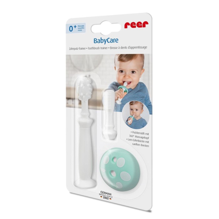 Set periute de dinti din silicon pentru antrenament BabyCare REER 79253 [2]