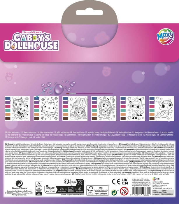 Set pictura cu apa - Gabbys Dollhouse [3]