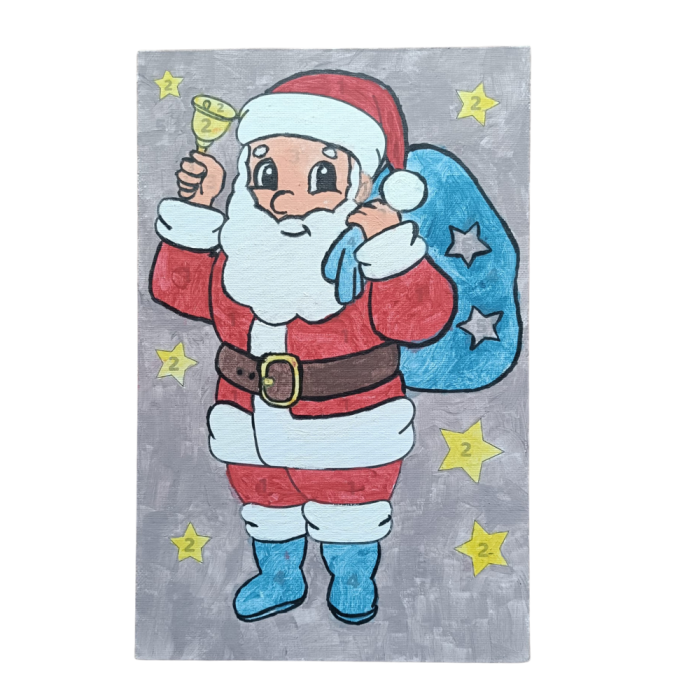 Set pictura pe numere - Mos Craciun [2]