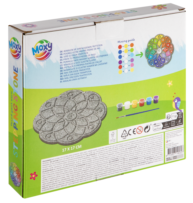 Set pictura pe piatra - Mandala [2]